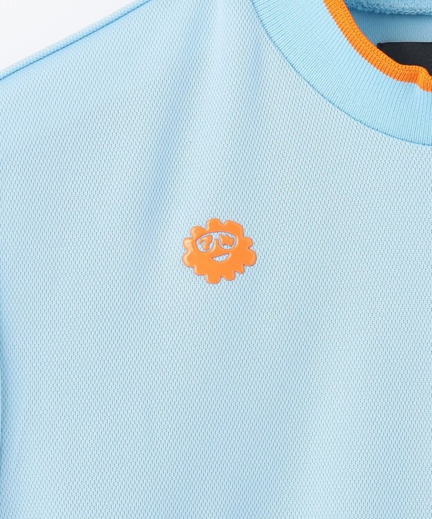 PW CIRCULUS 【UVカット / 吸水速乾】【WOMEN】グラフィティ モック T ゴルフウェア レディース スカイブルー系