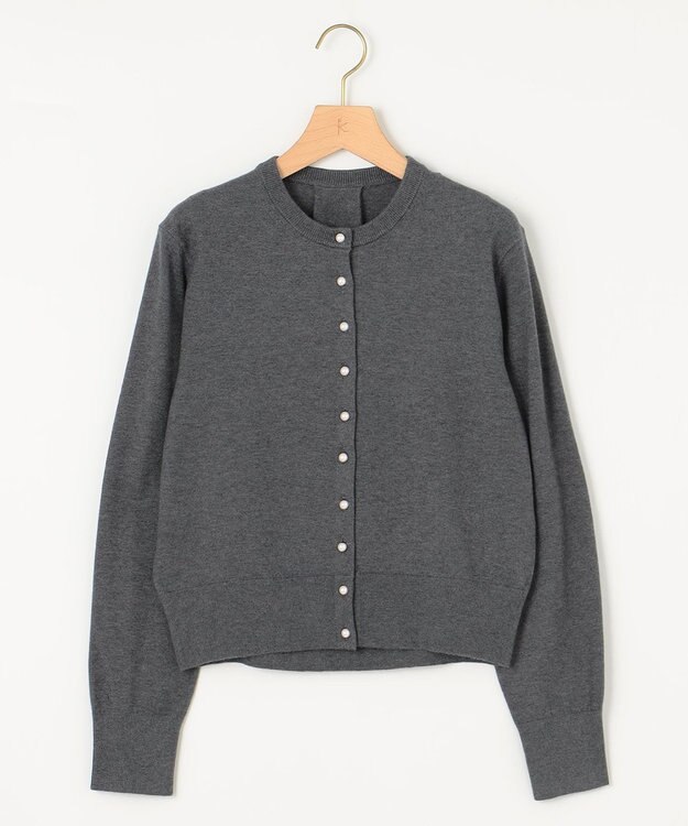 組曲 S 【WEB限定】BOREROニット カーディガン グレー系