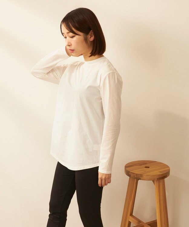 OP／FILA 【Ocean Pacific】らくティブ｜ラッシュロンT+レギンス2点セット ホワイト