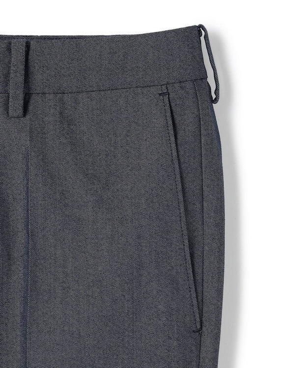 UNFILO MENS 【ストレッチ】イージーケアクリアデニム 機能美パンツ スリム インディゴ