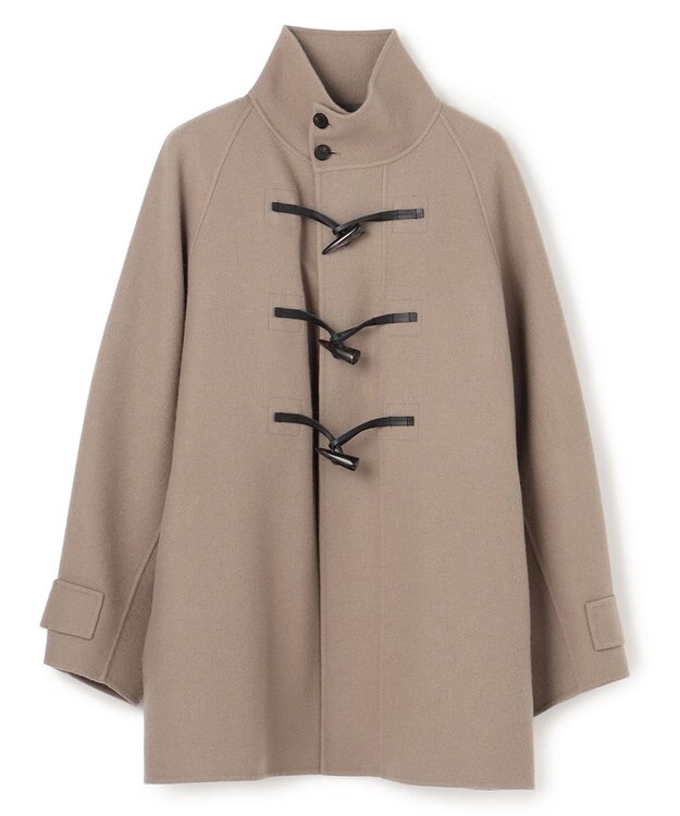 uncrave メルトンリバー ミドルダッフルコート トープ