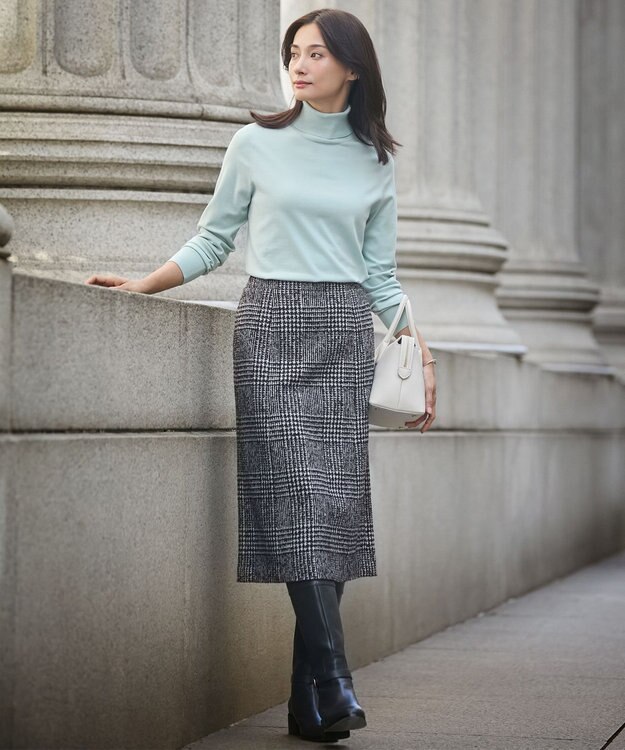 J.PRESS LADIES 【2way】midi ボストン バッグ アイボリー系