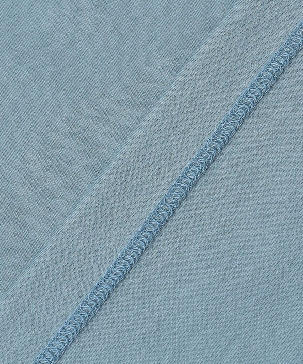 JOSEPH HOMME コンパクトストレッチジャージー    モックネックカットソー スカイブルー系