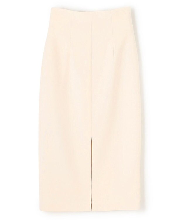 BEIGE， 【Precious 2月号掲載】LAC / 2WAYストレッチIラインスカート Ecru