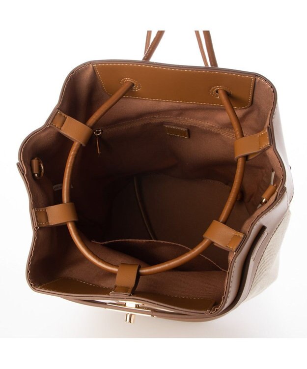 UNBILLION カカトゥ kakatoo / キャンバス2wayリュック ブラウン