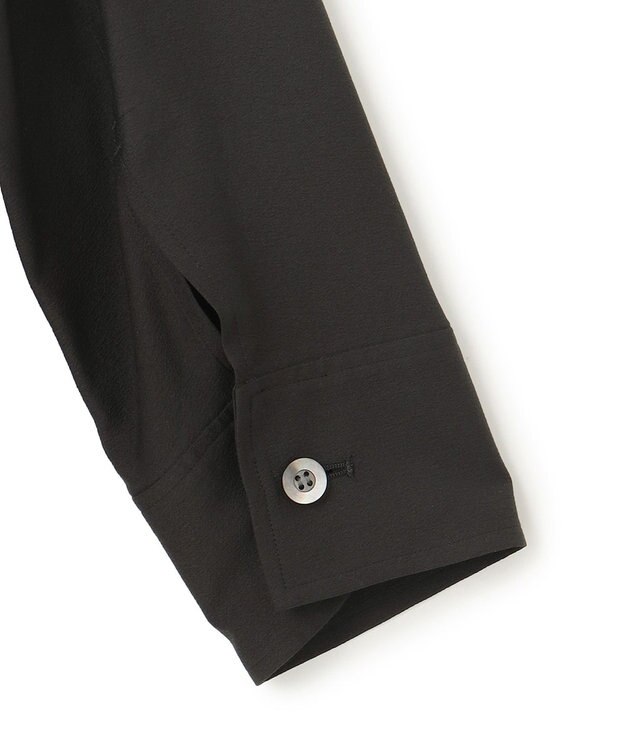 BEIGE， 【洗える】AMARYLLIS / ウエストベルトシアーサファリジャケット Black