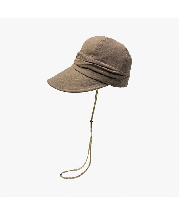 林八百吉商店 Sutto Hat 綿麻すっとキャスケット ベージュ