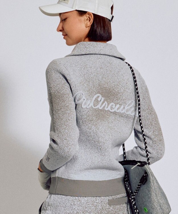 PW CIRCULUS 【手洗い洗濯可】 【WOMEN】グラデーションニット ゴルフウェア レディース グレー系