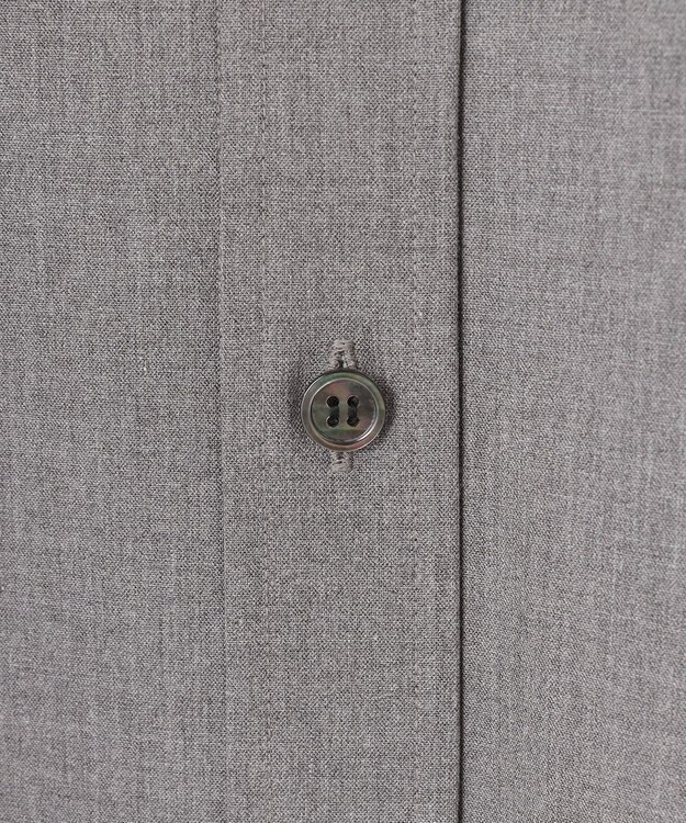 NAVE 【ReNAVE】ウォッシャブルツイル シャツドレス チャコール系