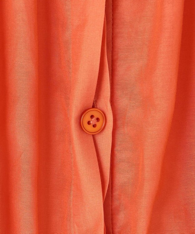 自由区 【カタログ掲載・洗える】シルクコットンローンフレンチスリーブ ブラウス マンダリン