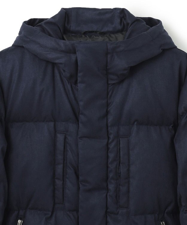 JOSEPH HOMME コマスウェード　ダウンコート ネイビー系