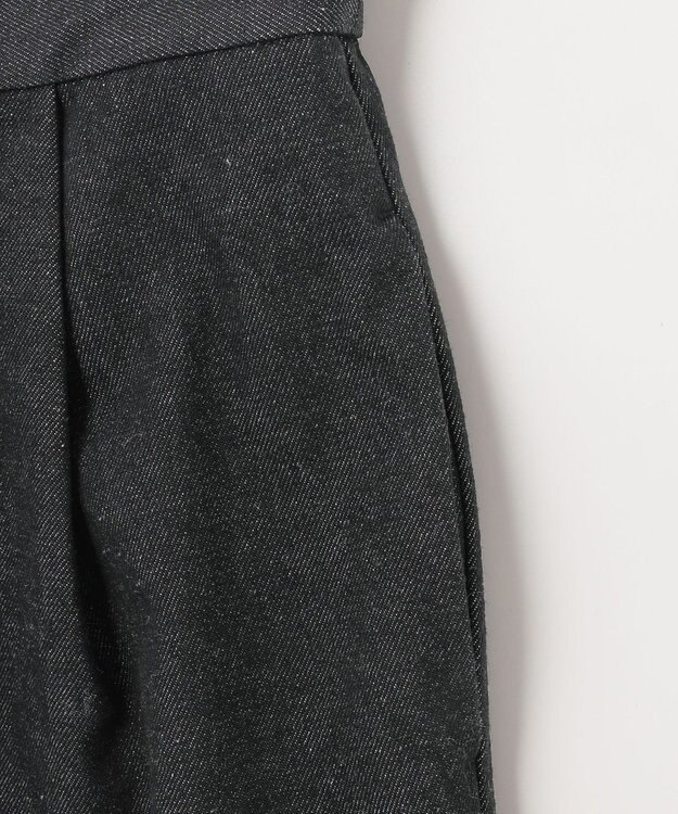 組曲 【組曲×setsuko sagittaire】ストレッチデニム パンツ ブラック系