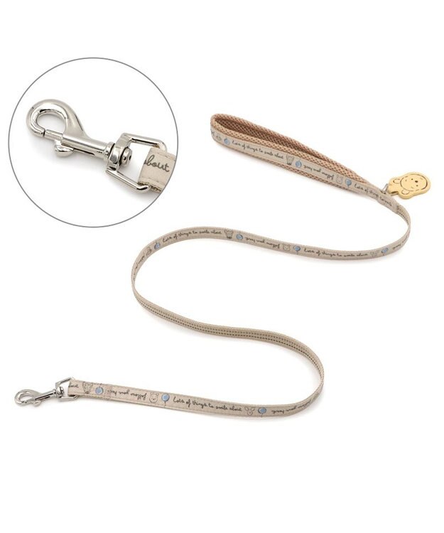 PET PARADISE ディズニー くまのプーさん リード 《風船柄》 ４Ｓ～３Ｓ ベージュ