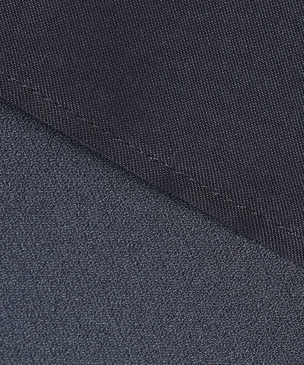 ICB L 【先行予約・WEB限定カラーあり】 FluidBackSatin バンドカラーシャツ ダルブルー