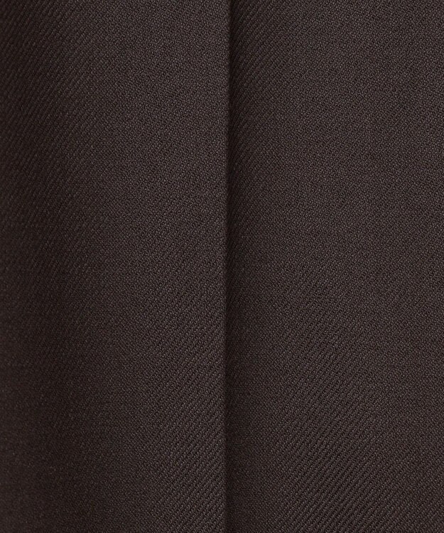 ICB 【洗える】プロヴィスウールツイル スティックパンツ チャコール系