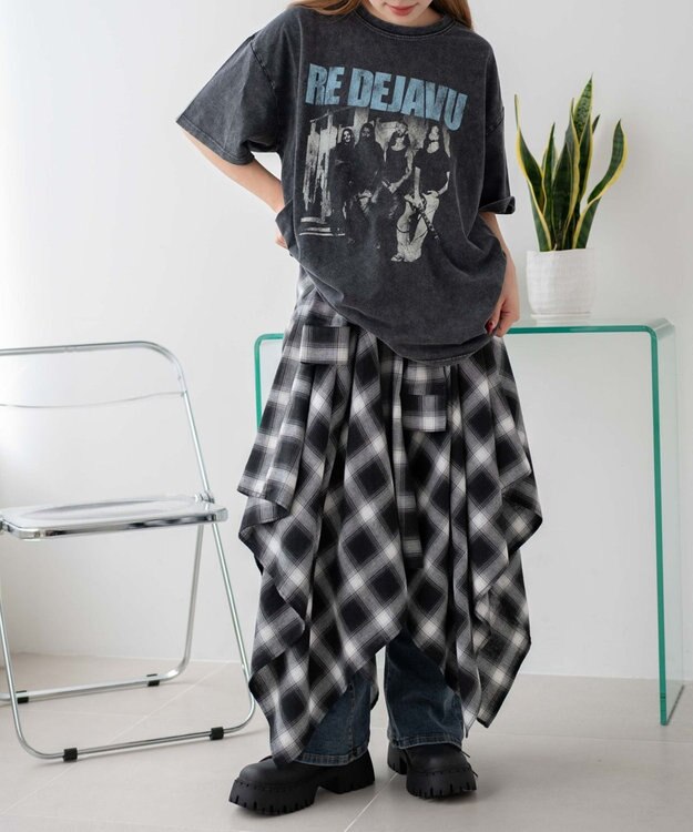 WEGO ヴィンテージウォッシュグラフィックBIGT 柄12