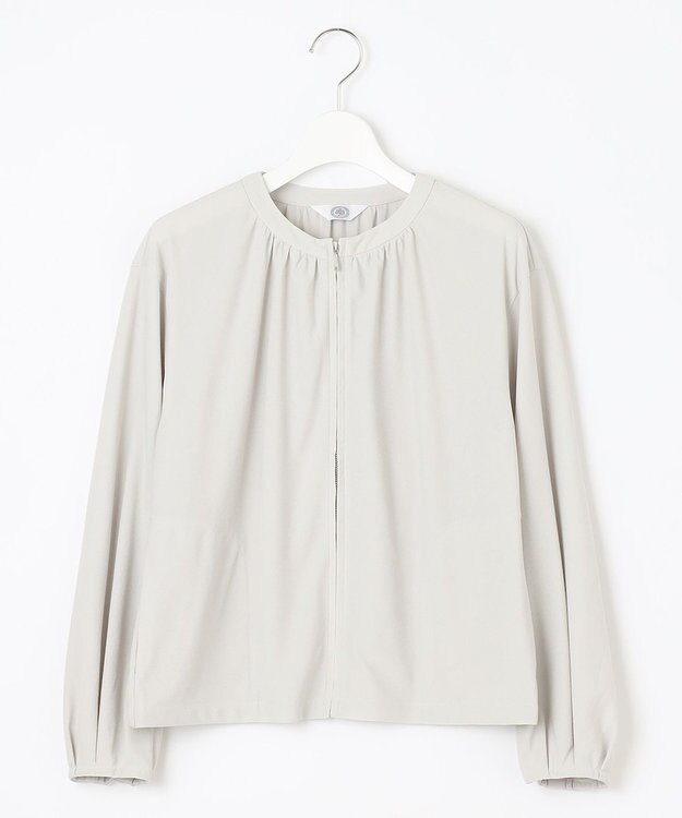 J.PRESS LADIES シアー ブルゾン ベージュ系