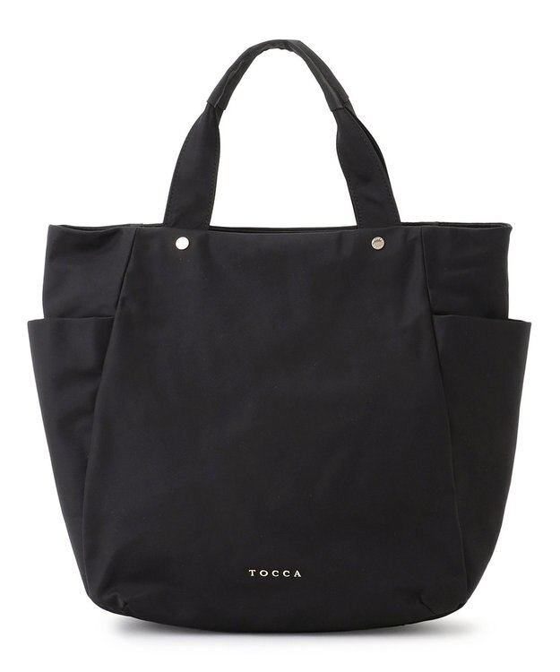 TOCCA 【撥水・A4サイズ対応】ALINE NYLONTOTE M  ナイロントートバッグ ブラック系