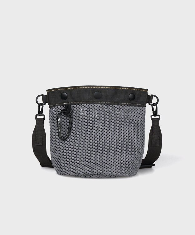 Paul Smith PSメッシュ ミニショルダーバッグ グレー