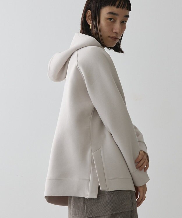 AMERICAN HOLIC サイドスリットポンチパーカー Gray Beige