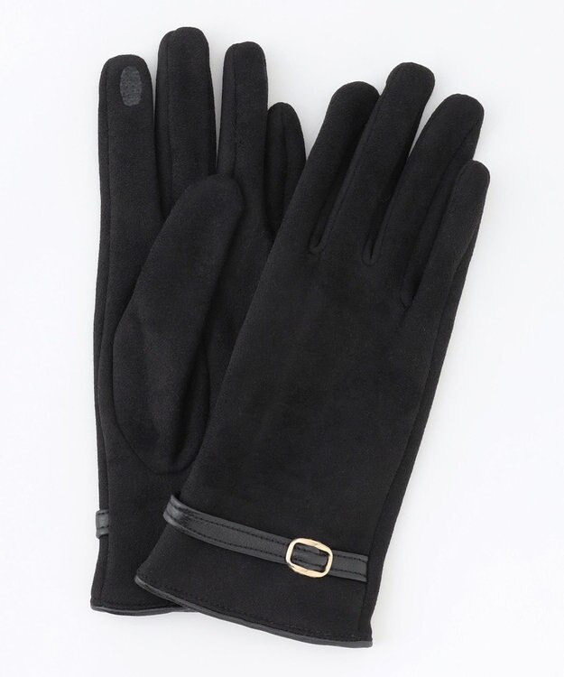 ANY SIS 【スマートフォン対応】バックルベルト グローブ ブラック