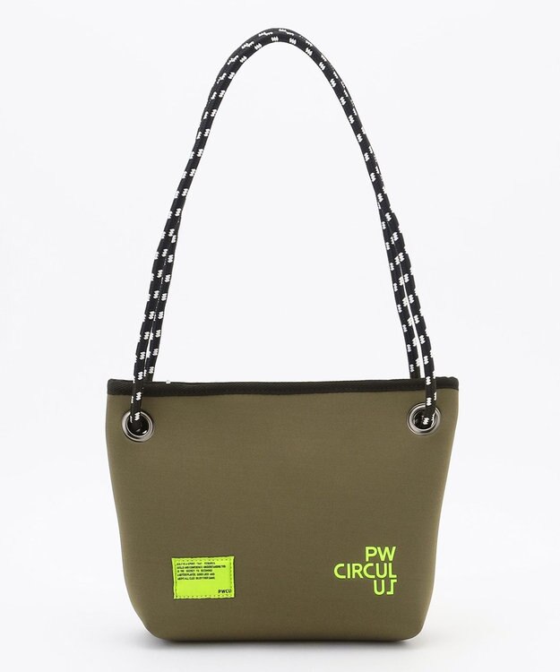 PW CIRCULUS 【25秋冬新色追加！】PW ロゴサコッシュ カートバッグ ゴルフ カーキ系