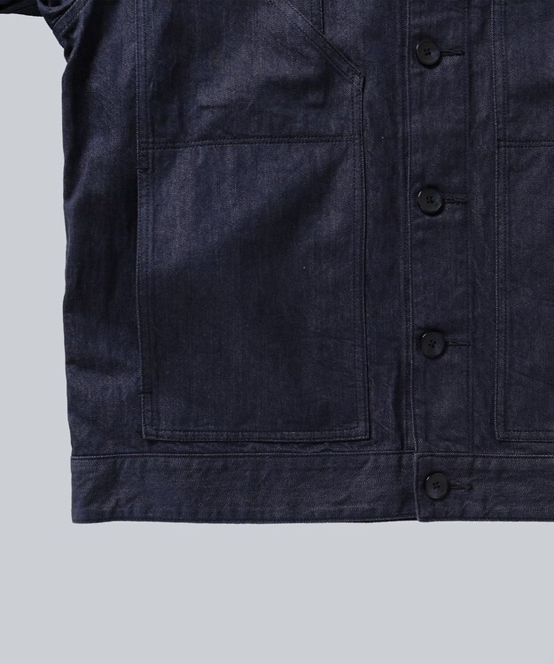 WHITE MAILS 【UNISEX】COTTON PAPER デニムジャケット コン