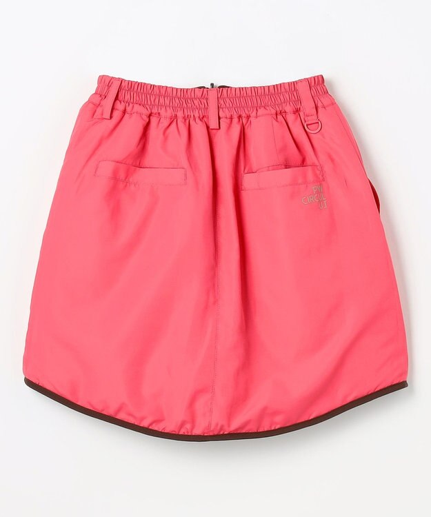 PW CIRCULUS 【WOMEN】キルティング中綿リバーシブルスカート  ゴルフウェア レディース ダークブラウン系