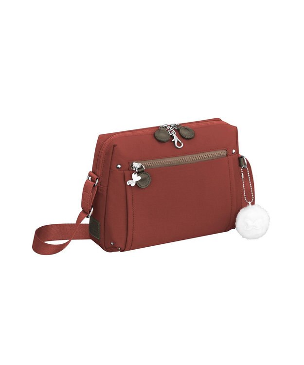 ACE BAGS & LUGGAGE Kanana project PJ8-3rd フリーウェイバッグ ショルダーバッグ 62105 ヨコ型 カナナ プロジェクト メープルレッド