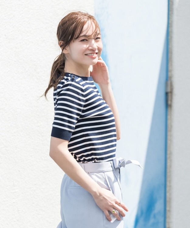 ONWARD Reuse Park 【23区】ニット春夏 ネイビー