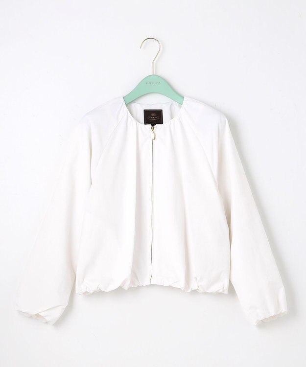TOCCA 【大人百花掲載】【消臭・撥水・UVカット90%以上・洗える】SURVE SHORT ブルゾン オフ系