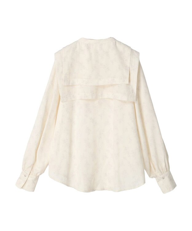 earth music&ecology ２ＷＡＹ衿ブラウス Flower