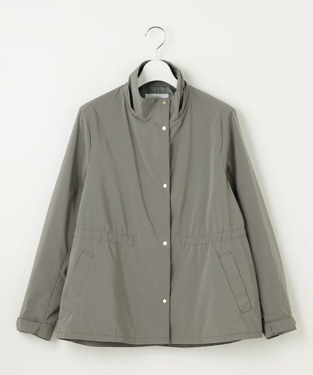 J.PRESS LADIES L 【洗える・撥水】Artirosa フーデッド コート モカグレー系