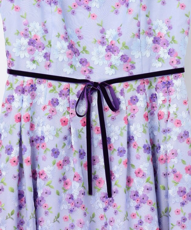 TOCCA 【消臭・洗える】FLOWER OF MUSE ドレス パープル系