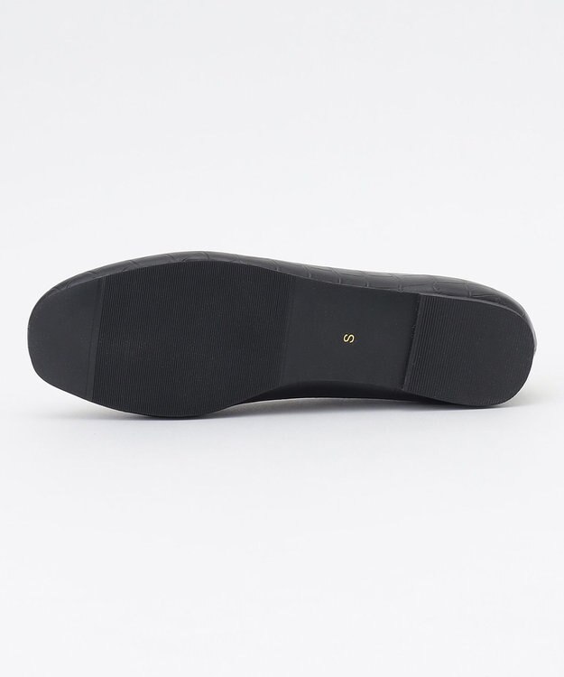 ANY 走れるローファー クロコブラック