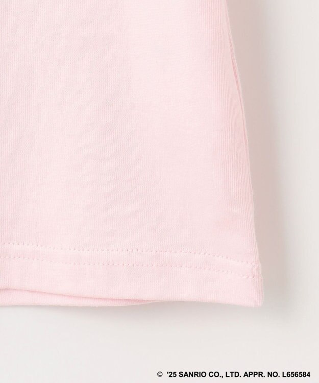 ANY KIDS 【any FAM× リトルツインスターズ 】キキ＆ララ 袖レースTシャツ ピンク