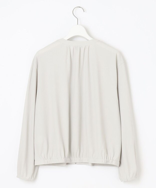 J.PRESS LADIES L シアー ブルゾン ベージュ系