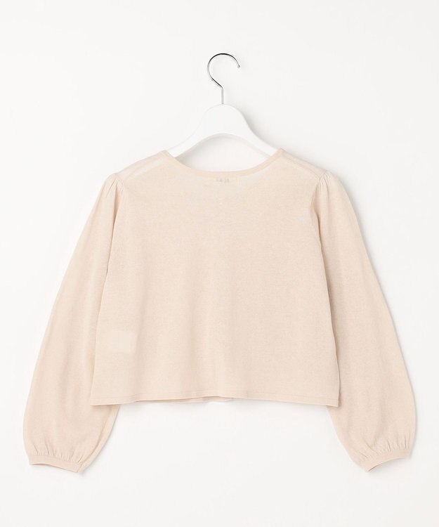 ANY SIS 【Lily Calin】シャイニー ボレロ ライトベージュ