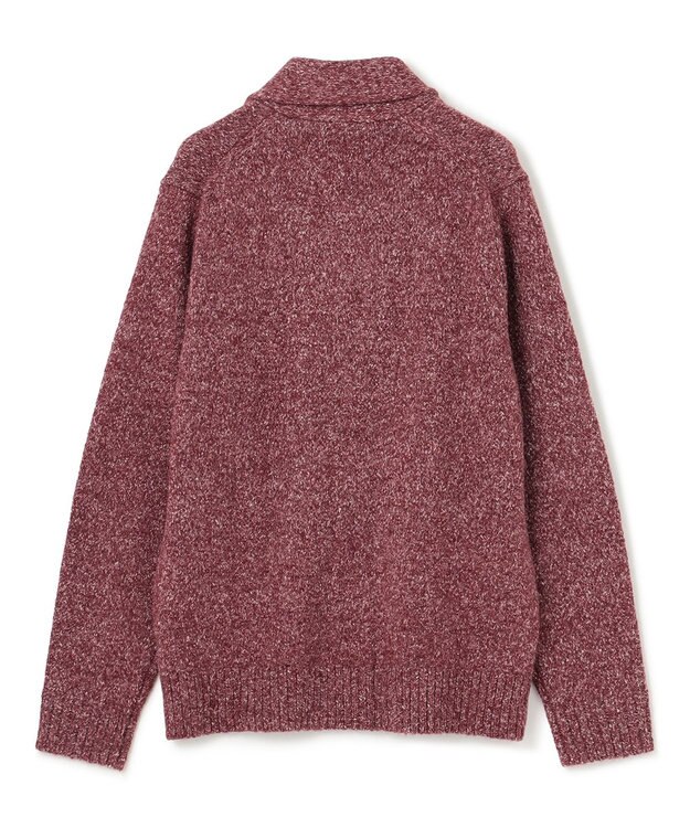 JOSEPH HOMME 【WEB・一部店舗限定】ライトヴィスコース　ショールカーディガン ワイン系