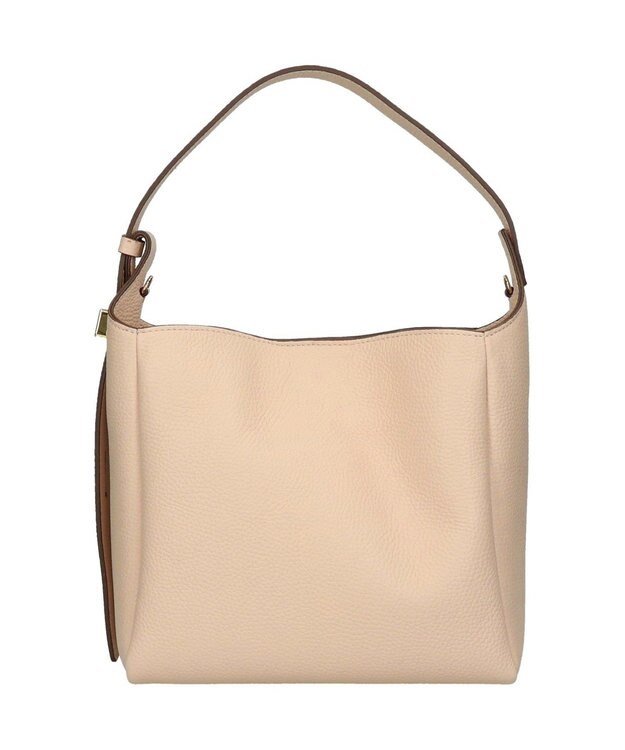 INTER-CHAUSSURES 【LORISTELLA】スマートソフト・バケットバッグ ライトベージュ