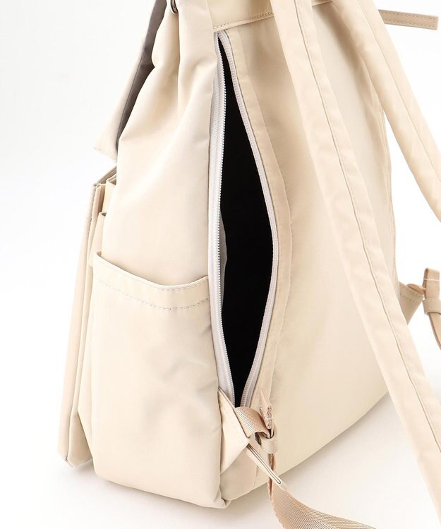 Y'SACCS 木村多江×Y'SACCS フラップポケットリュックサック アイボリー