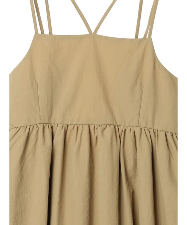 Green Parks ・ＥＬＥＮＣＡＲＥ　ＤＵＥ　バルーンキャミワンピース Beige