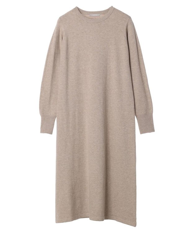 Green Parks armonia. ＳＥＴ２点ニットワンピース Beige