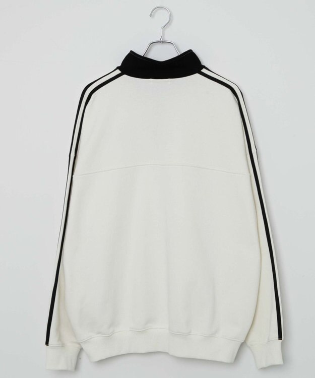 WEGO ヘビーウエイトラインスリーブプルオーバー オフホワイト