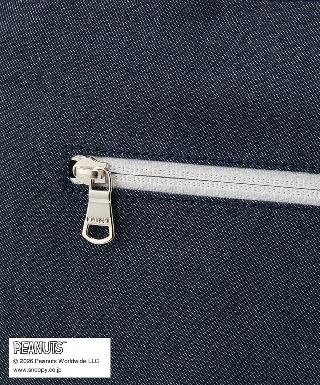 russet 《PEANUTS×russet》リバーシブルビッグトートバッグ(CE-1756) Indigo