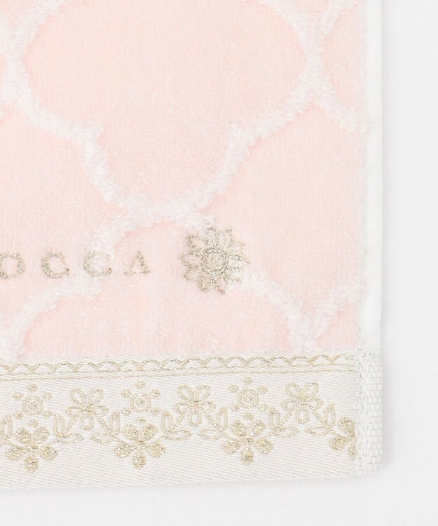 TOCCA 【TOWEL COLLECTION】CHECKER CLOVER TOWELCHIEF ハンドタオル ピンク系