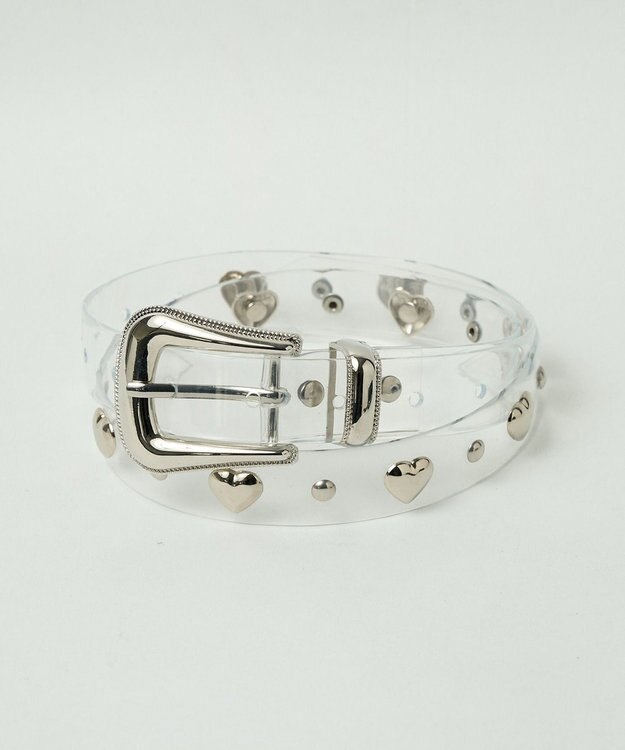 WEGO Lハートスタッズベルト 柄1