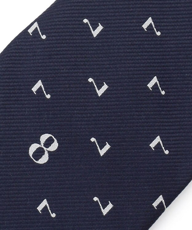 J.PRESS MEN 【JOKE TIE COLLECTION】七転び八起き ネクタイ ネイビー系7