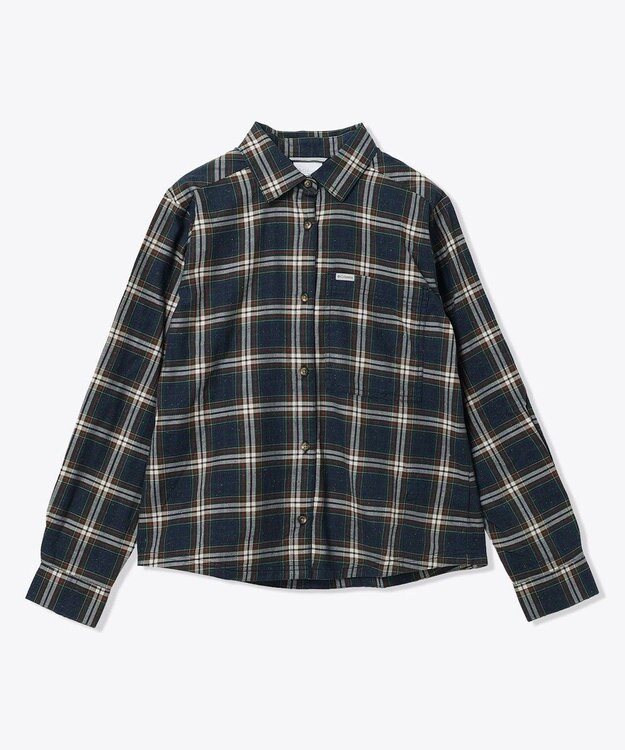 Columbia Columbia/ ウィメンズブルーポイントクリークウーブンロングスリーブシャツ /コロンビア Collegiate Navy Everyday Tartan