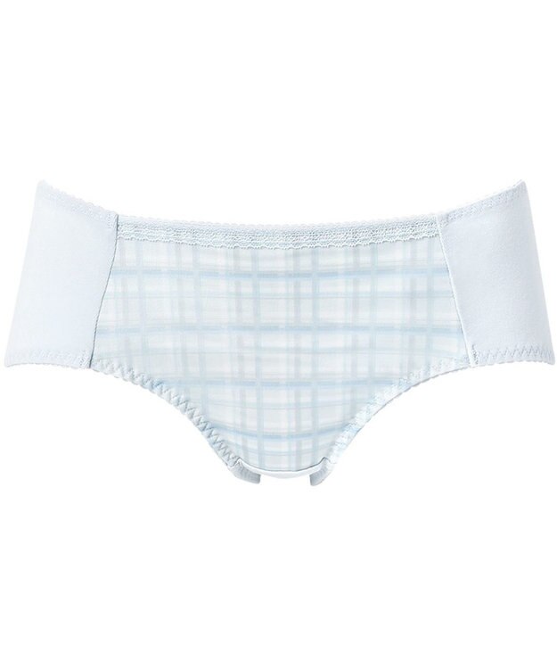 Wing ジュニアショーツ Wing Teen おしりにくいこみにくい ズレ上がりにくい(裾) 【non!PKパンツ】 綿混素材(身生地部) RB2451とペア はきこみ丈あさめ RJ3451 ウイング／ワコール ブルー